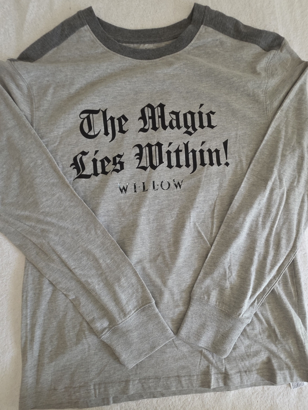 New With Tags! Lucasfilm Willow Movie Long Sleeve Graphic Tee